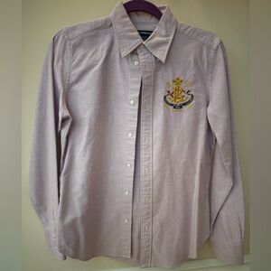Polo by Ralph Lauren Purple Button Down Shirt Classic